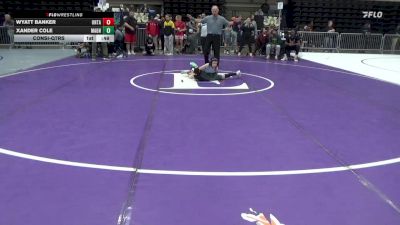 60 lbs Consi-qtrs - Wyatt Banker, Ontario vs Xander Cole, Magnolia