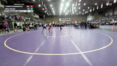 120A Champ. Round 1 - Peighton Gilmour, Lincoln East vs Gabriella Ciccarelli, Platte County