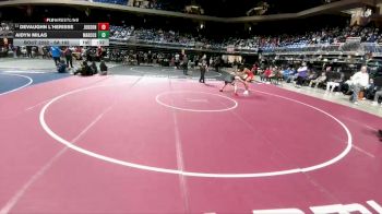 6A 165 lbs Cons. Round 2 - Devaughn L`Herisse, Converse Judson vs Aidyn Milas, Lewisville Marcus