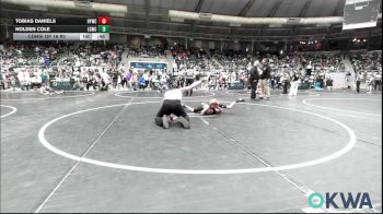 58 lbs Consi Of 16 #2 - Tobias Daniels, Hilldale Youth Wrestling Club vs Holden Cole, Lincoln Christian