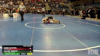 152 lbs Cons. Round 1 - Michael Norman, Grand Forks Central vs Ayden Thummel, Central Cass