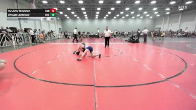 90 lbs Rr Rnd 1 - Roland Maddux, Team RJN Green - EL vs Urijah Latshaw, Revival Riddlers - EL