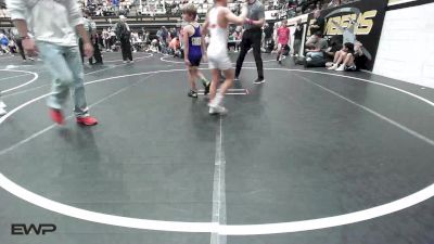 64 lbs Rr Rnd 1 - Chance Peters, Claremore Wrestling Club vs Loxus Farley, Chickasha Youth Wrestling