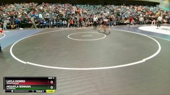 125 lbs Semifinal - McKayla Bonham, Silverton vs Layla Morris, Mountainside