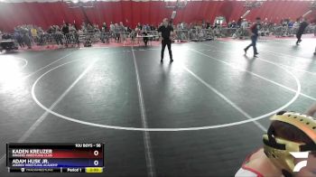 56 lbs Semifinal - Kaden Kreuzer, Ringers Wrestling Club vs Adam Husk Jr., Askren Wrestling Academy