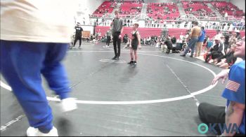 61 lbs Rr Rnd 2 - Tanner Reynolds, Little Axe Takedown Club vs Eric Barkhimer, Choctaw Ironman