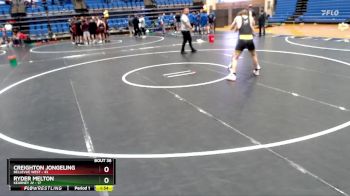 144 lbs Round 5 - Creighton Jongeling, Bellevue West vs Ryder Melton, Kearney JV