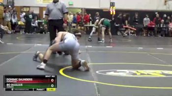 144 lbs Round 3 - BO DIJULIUS, Aurora vs Dominic Saunders, Barberton