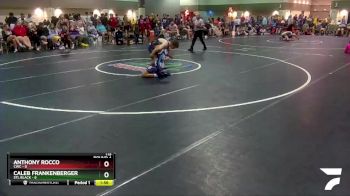 113 lbs Round 4 (6 Team) - Caleb Frankenberger, STL Black vs Anthony Rocco, CWC