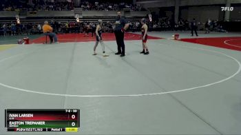 90 lbs Semifinal - Easton Trepanier, Bemidji vs Ivan Larsen, K-M