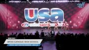 Seton Catholic High School - Varsity Song/Pom Intermediate -- Small (5-7) [2023 Varsity Song/Pom Intermediate -- Small (5-7) Day 2] 2023 USA Spirit & Junior Nationals/Collegiate Championships