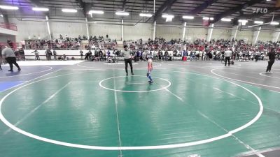 54 lbs Quarterfinal - Andrick Skoglund, Monte Vista Takedown Club vs Josiah Ibarra, Badlands WC