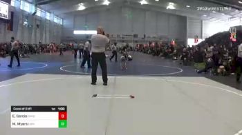 90 lbs Consi Of 8 #1 - Evian Garcia, Oakdale vs Maverick Myers, Empire WC