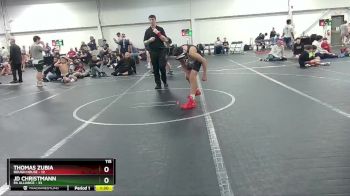 115 lbs Round 1 (8 Team) - JD Christmann, PA Alliance vs Thomas Zubia, Rough House