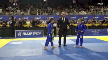 Santino Xavier Grimaldi vs Casey Jaxson Rios 2026 Pan Kids Jiu-Jitsu IBJJF Championship