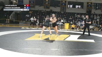 160 lbs 1st Place Match - Tiffani Baublitz, East Stroudsburg University vs Presley Mccandlish, Lock Haven University