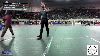 200 lbs Round Of 64 - Cameron Blue, Sequoyah Tahlequah JH vs Mario Salazar, Santa Fe South