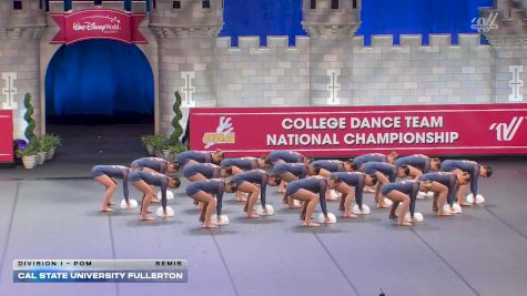 Cal State University Fullerton [2026 Division I - Pom Semis] 2026 UCA & UDA College Cheerleading and Dance Team National Championship