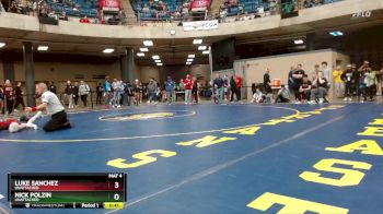 138 lbs Cons. Round 2 - Luke Sanchez, Unattached vs Nick Polzin, Unattached