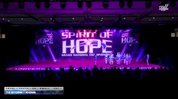 T3 Storm - Icons [2026 L1 Youth - D2 - Small Day 1] 2026 Spirit of Hope Grand Nationals