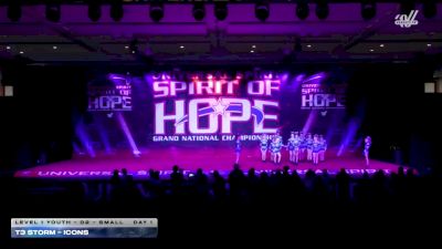 T3 Storm - Icons [2026 L1 Youth - D2 - Small Day 1] 2026 Spirit of Hope Grand Nationals