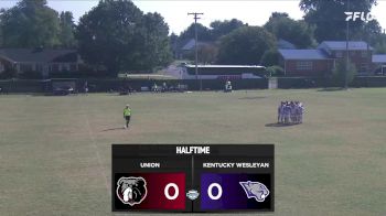 Replay: Union (KY) vs Kentucky Wesleyan | Sep 14 @ 2 PM