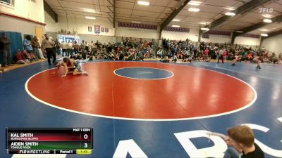 120A Quarterfinal - Kal Smith, Burns/Pine Bluffs vs Aiden Smith, Tongue River