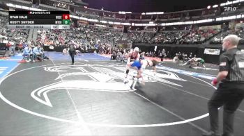 144-3A Cons. Round 1 - Ryan Hale, Weld Central vs Rusty Snyder, Montezuma-Cortez