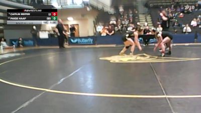 117 lbs Cons. Round 3 - Paige Haaf, Wisconsin - Oshkosh vs Caitlin Reiter, Lindenwood University