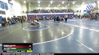 126 lbs Cons. Round 2 - Kutter O`Brien, Lakeland 2 vs Robert Kelsey, Bonners Ferry