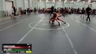 106 lbs Round 5 (8 Team) - Will Soto, Mat Assassins vs Harris Keares, Central York Wrestling Club