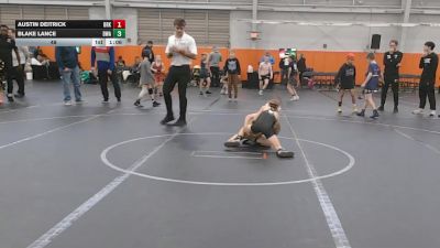 48 lbs Round 5 (6 Team) - Blake Lance, Donahue WA vs Austin Deitrick, Brecksville