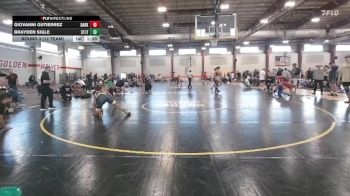 141 lbs Round 3 (12 Team) - Brayden Sigle, Steller Trained Jet vs Giovanni Gutierrez, Dark Horse