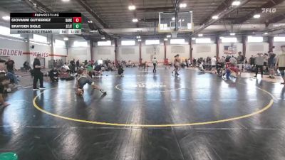 141 lbs Round 3 (12 Team) - Brayden Sigle, Steller Trained Jet vs Giovanni Gutierrez, Dark Horse