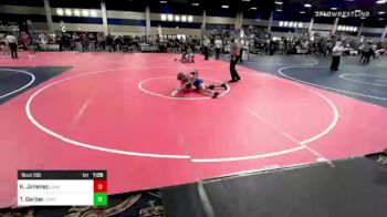 138 lbs Round Of 128 - Kenji Jimenez, Ukiah WC vs Tanner Gerber, Crass Trained