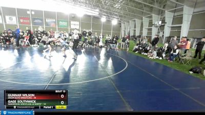 92 lbs Quarters & Wb (16 Team) - Gage Southwick, Sanderson Wrestling Academy vs Gunnar Wilson, Salem Elite Wrestling