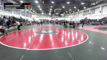 138 lbs Round Of 16 - Jonathan Romanos, Cheshire vs Bradyn Cerra, New Milford