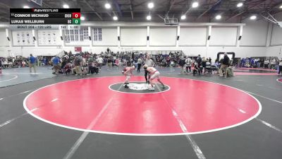 120 lbs Consi Of 8 #1 - Connor Michaud, Cheshire vs Lukas Wellburn, Bristol Central