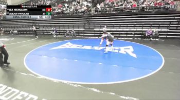 6A 135 lbs Cons. Round 2 - Alexis Pavlides, Riverton vs Isa Nicholson, Herriman