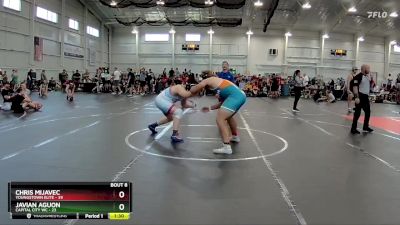 215 lbs Round 3 (6 Team) - Chris Mijavec, Youngstown Elite vs Javian Aguon, Capital City WC