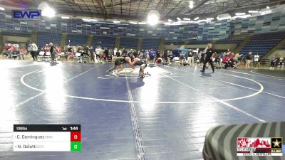 106 lbs Semifinal - Cruzer Dominguez, MWC Wrestling Academy, NE vs Niko Odiotti, Izzy Style Wrestling