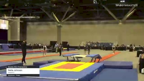 Neila Johnson - Double Mini Trampoline, Wasatch - 2021 USA Gymnastics Championships