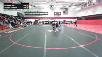 150 lbs Round 2 - Jeremy Lorimor, Northfield vs Lucian Wilson, Ralston Valley