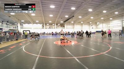 97 lbs Final - Mason Sampson, Iron Faith WC vs Camron Veneziano, Newtown