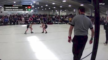 30 lbs Cons. Round 1 - Jameson Mcghee-Case, Nebraska Boyz vs Sawyer Totusek, Louisville Wrestling Club