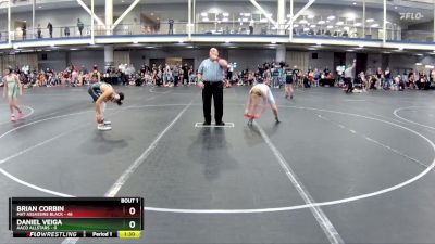 105 lbs Round 1 (8 Team) - Brian Corbin, Mat Assassins Black vs Daniel Veiga, AACO Allstars