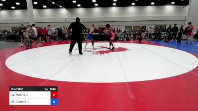 126 lbs 1/4 Final - Aiden Morris, Al vs Sam Gosnell, Nc