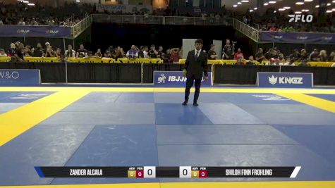 Zander Alcala vs Shiloh Finn Frohling 2026 Pan Kids Jiu-Jitsu IBJJF Championship