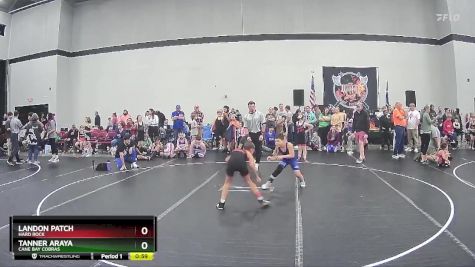 80 lbs Cons. Round 2 - Landon Patch, Hard Rock vs Tanner Araya, Cane Bay Cobras