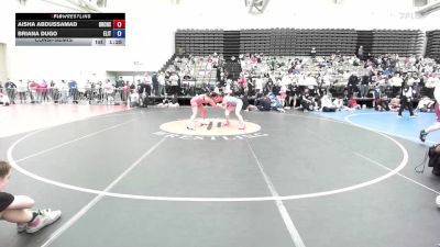 Consolation - Aisha Abdussamad, Orchard South WC vs Briana Dugo, Elite NJ